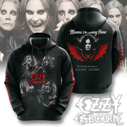 Men's Hoodie New Rock Ozzy Osbourne Band 3d Print Hoodies Men Women Fashion Street Hoodie Sweatshirt Women Coat Hip Hop Sudadera, Produit gaming premium Fraquane, produits de luxe, nouvelle génération, équipement gamer
