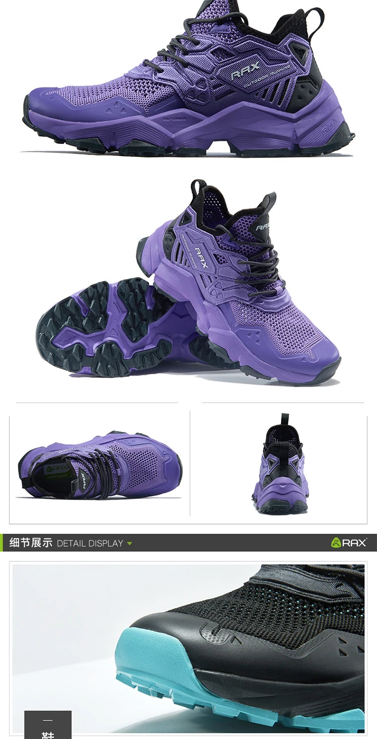 Rax Men's Running Shoes Women Breathable Jogging Shoes Men Lightweight Sneakers Men Gym Shoes Outdoor Sports Shoes Male Zapatos
