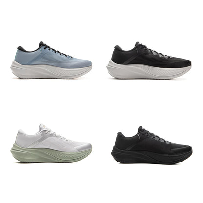 Li-Ning men's YUEYING 5 optimized cushion running shoes with wide toe box, TEMPO BOUNSE reflective Li-Ning sneakers, models ARHV015 and ARHW003