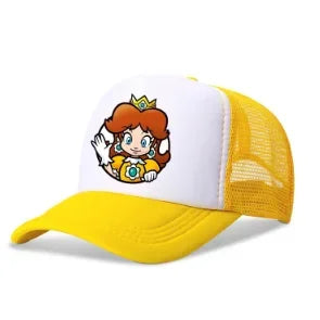 Czapki z daszkiem Mario w stylu casualowym, baseballowe, uniwersalne, z poliestru, dla dzieci, z motywem kierowców ciężarówek, dla dorosłych, z regulacją, akcesoria związane z anime