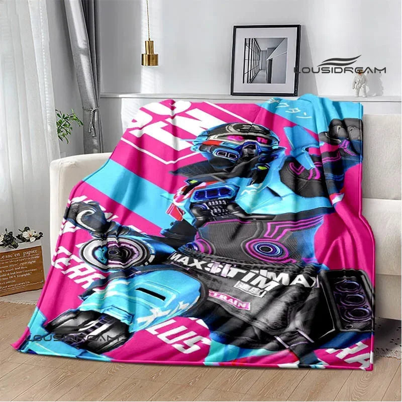 3D Games Apex Legends Printed Blankets Fashion Warm Blanket Soft And Comfortable Blanket Home Travel Blanket Birthday Gift