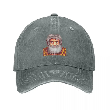 Stardew Valley Linus Baseballkappe Sonnenhut lustiger Hut Kinderhut Herren Luxus Damen Herren