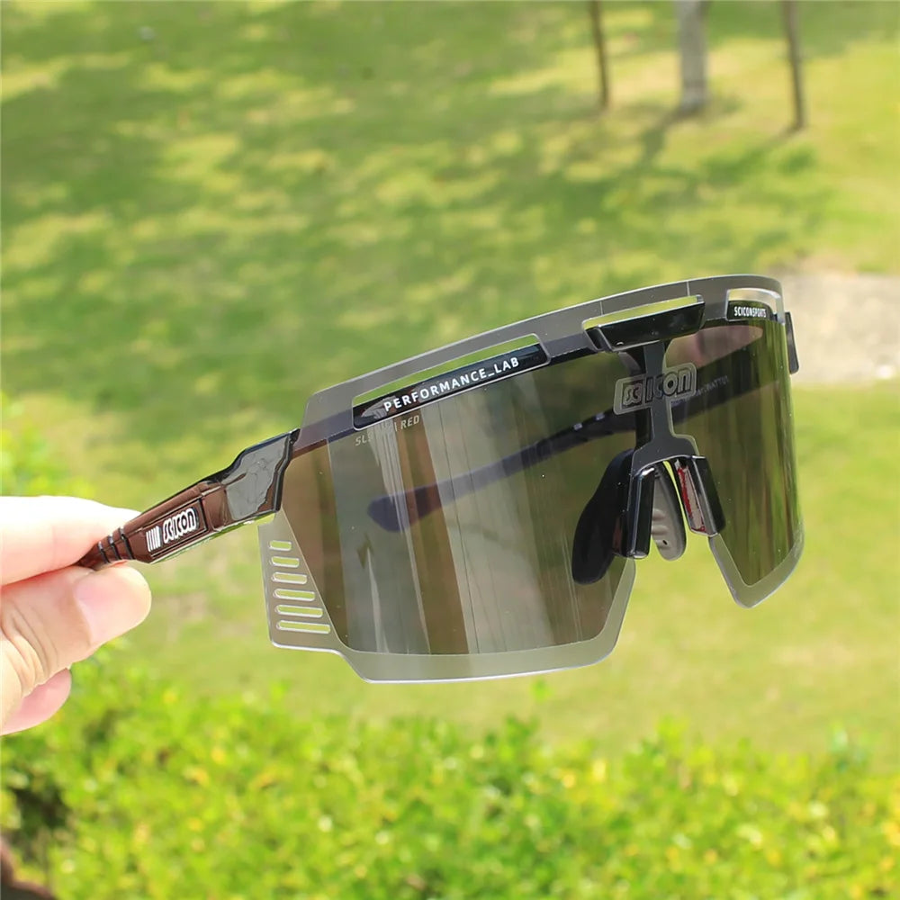 Cyklistické brýle Scicon Outdoorové sportovní sluneční brýle Pánské MTB cyklistické fotochromatické brýle Dámské silniční a horské cyklistické brýle