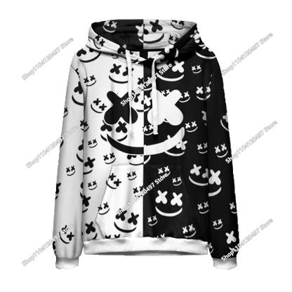 Fortnite Couple Wear Men's and Women's Sweater Children's Printed Casual Hoodie Student Outdoor Sports Simple Long-sleeved