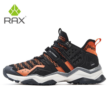 Rax  Men Hiking Shoes  Breathable Outdoor Sports Sneakers for Men Lightweight Mountain Climbing Trekking Shoes Lightweight Shoes