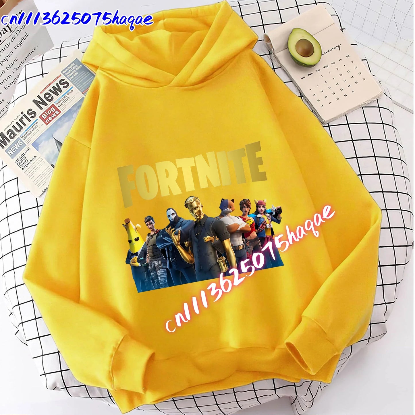 New Fortnites Kids Sweatshirts Cartoon Game Character Printed Hoodie Autumn Casuals Children Tops Winter Baby Boys Clothing