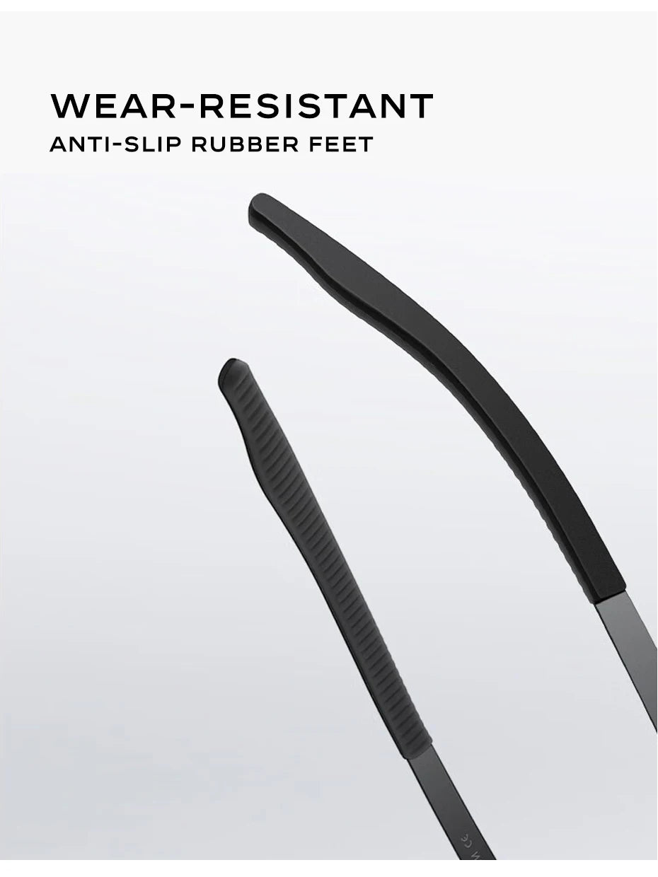 CAPONI Nylonové sluneční brýle pro muže Super Elastic Bio-Steel Polarizované sluneční brýle na řízení UV400 Ochrana Design značky CP23017