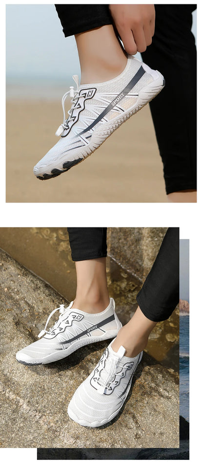 Wasserschuhe, Barfuß-Strand-Sportschuhe, hochwertige rutschfeste Schwimmschuhe, Fünf-Finger-Freizeit-Sportschuhe, Unisex