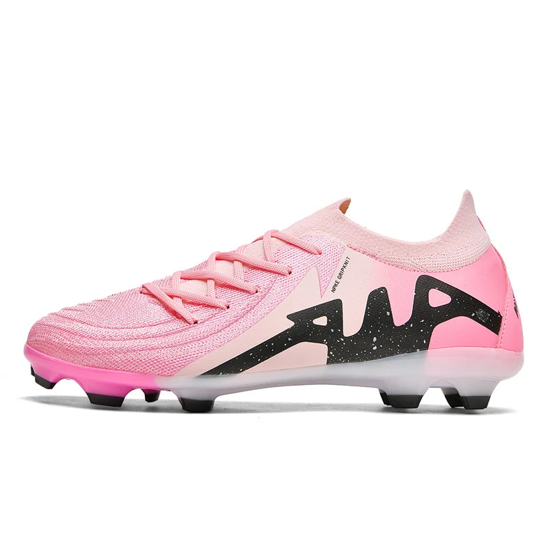 Chaussures de football professionnelles pour hommes, chaussures de foot pour adultes, crampons de football de club, chaussures d'entraînement ultralégères, baskets de football d'extérieur