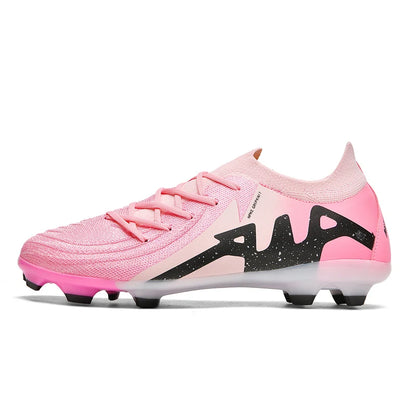 Chaussures de football professionnelles pour hommes, chaussures de foot pour adultes, crampons de football de club, chaussures d'entraînement ultralégères, baskets de football d'extérieur