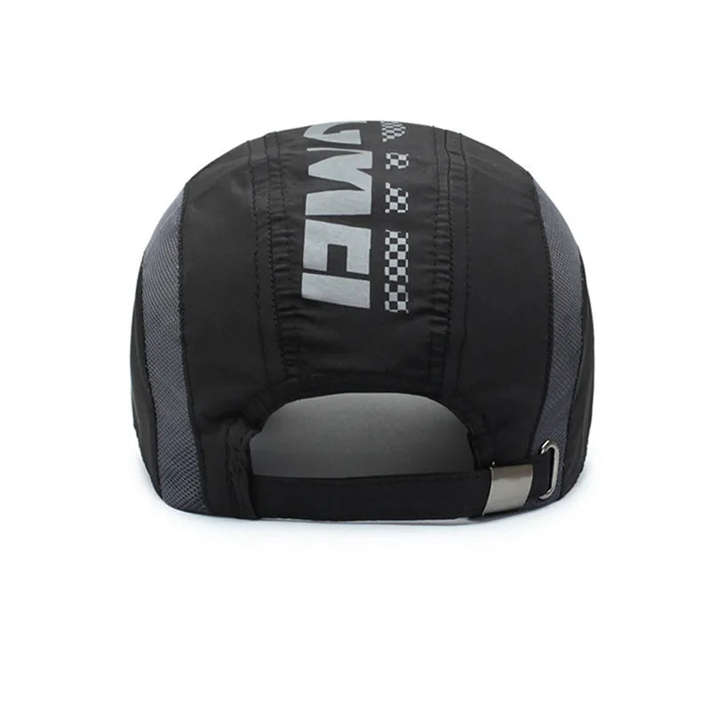 Casquette à visière légère, à séchage rapide et élégante, casquette de baseball unisexe respirante et protectrice contre le soleil, idéale pour les sports de plein air