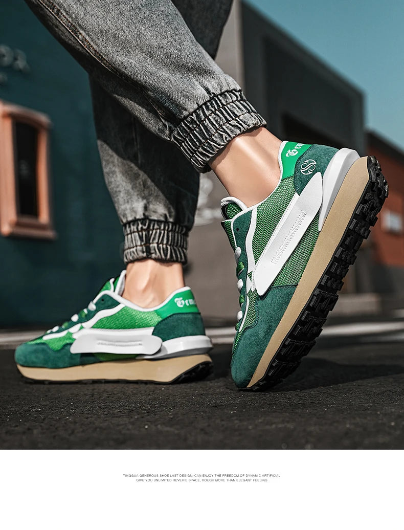 Chaussures de cricket décontractées pour homme, baskets tendance, chaussures Forrest Gump, chaussures de marche, chaussures de tennis, chaussures de sport, chaussures de course sur route