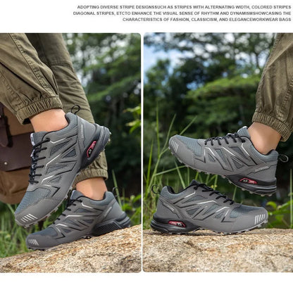 Lockless-Fahrradschuhe für Herren, Outdoor-Wander- und Cross-Country-Schuhe mit rutschfester Sohle, atmungsaktive Sportschuhe, Rennradschuhe