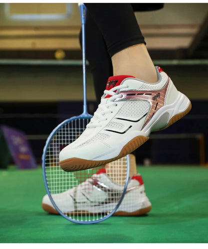 Nové profesionální badmintonové tenisky 2025, pánská tenisová obuv, prodyšná protiskluzová volejbalová sportovní obuv pro muže i ženy