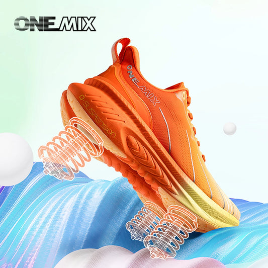 ONEMIX Neue Top-Dämpfungs-Laufschuhe für Herren, sportliche Trainingsschuhe für Outdoor-Aktivitäten, rutschfeste und verschleißfeste Sneakers für Herren