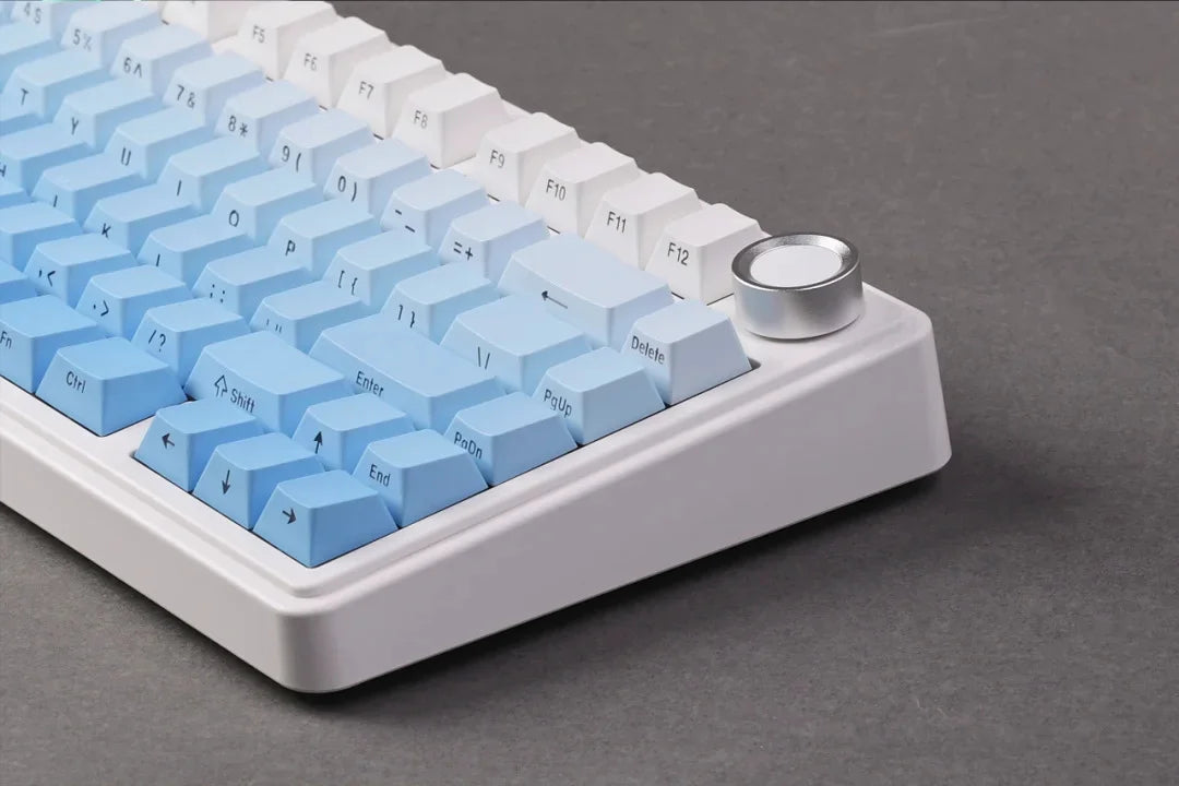 AULA F75 Pro kabellose mechanische Gaming-Tastatur mit Gasket-Mount, RGB, anpassbar, 75-%-Layout und seitlich gravierten PBT-Tastenkappen