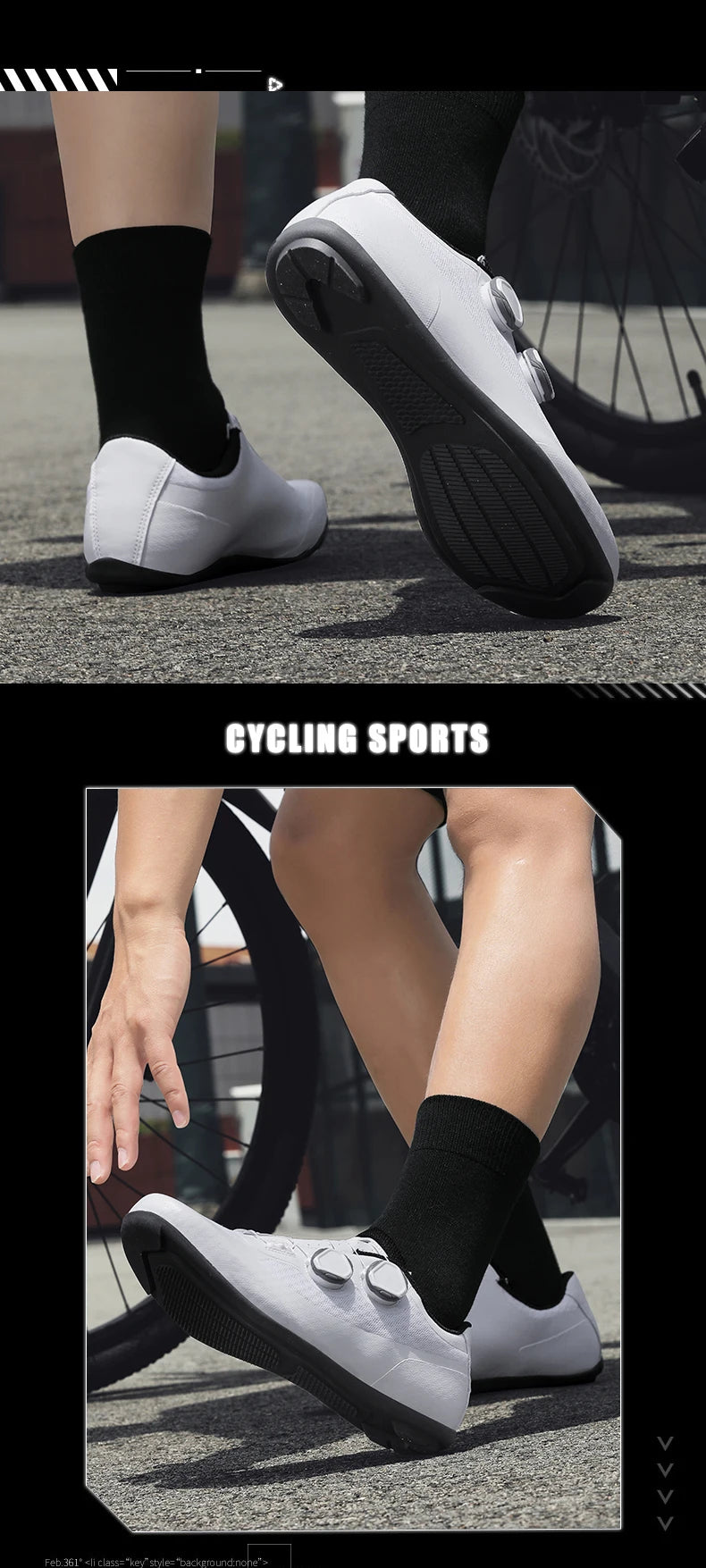 Speed Cycling Sneaker Men's Road Cycling Shoes Cleat Shoes Spd Shoes Cycling Flat Pedal Shoes Man Bike Outdoor Footwear White