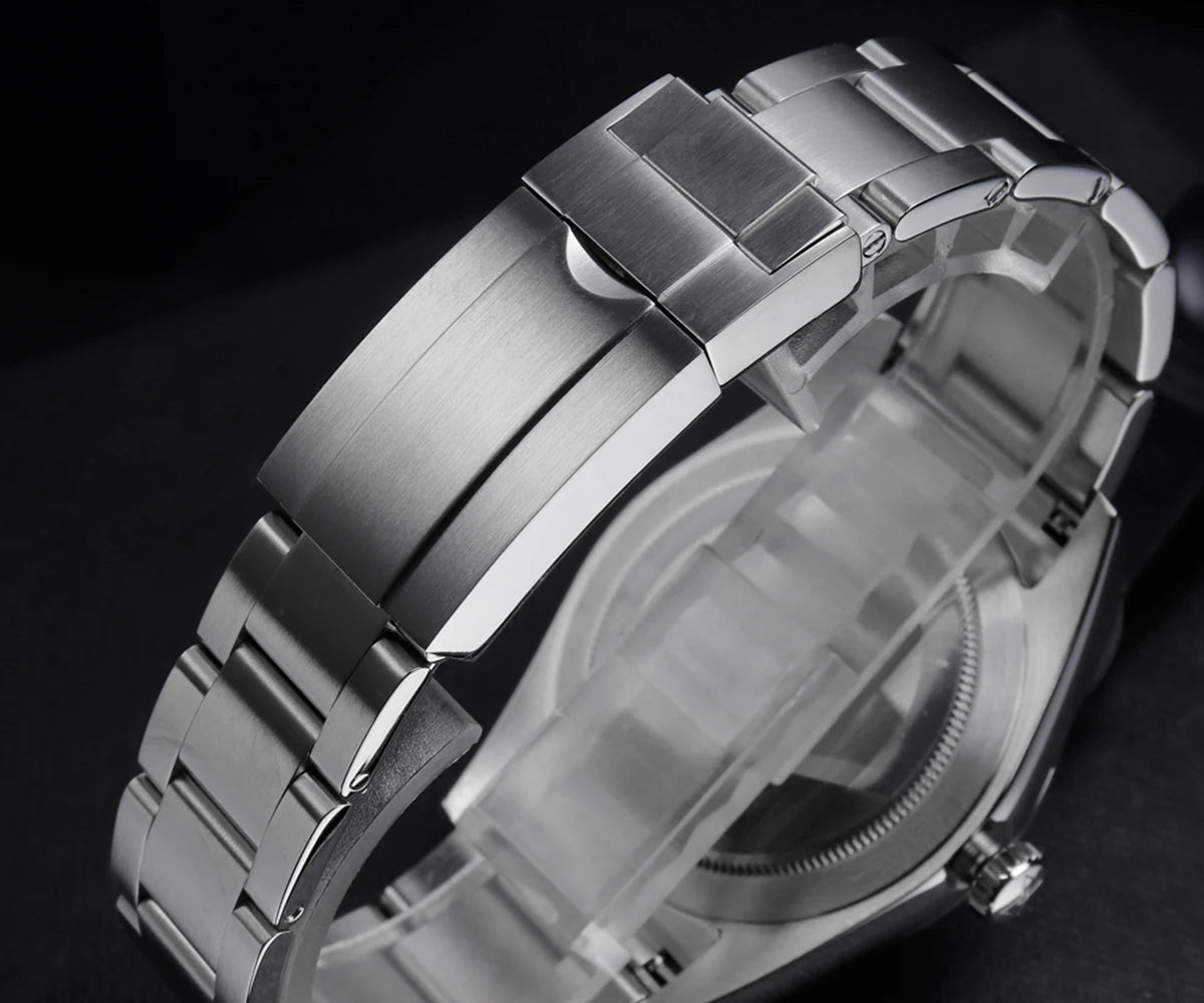 Cronos EX Diver Mechanical Men Watch 39mm Automatic PT5000 / Miyota 90S5 Sapphire Glass Bushed Bracelet Glide Clasp 10ATM L6031