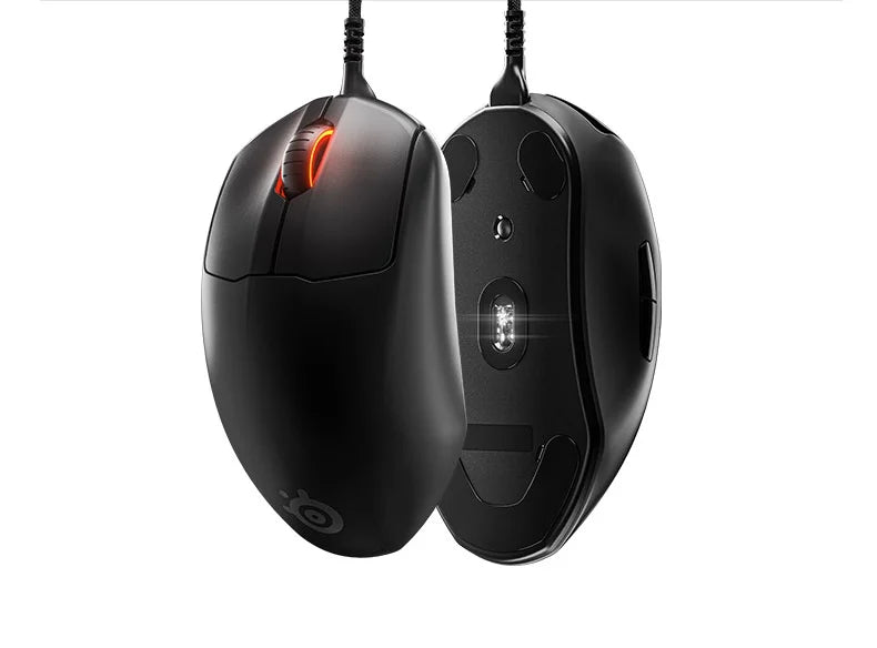 SteelSeries Prime Wired Esports Gaming Mouse 18000 DPI TrueMove Pro Optical Sensor, Magnetic Optical Switches, Ultra-Lightweight RGB Gaming Mouse
