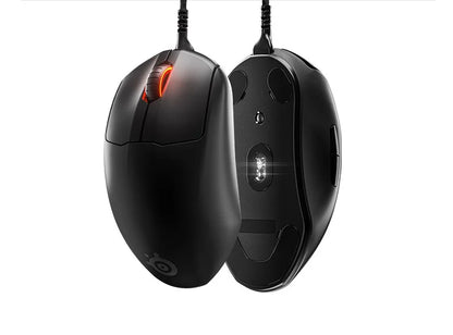 SteelSeries Prime Wired Esports Gaming Mouse 18000 DPI TrueMove Pro Optical Sensor, Magnetic Optical Switches, Ultra-Lightweight RGB Gaming Mouse