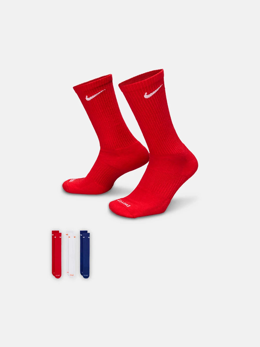 Nike Men's and Women's U NKEVERYDAYPLUSCUSHCREW Casual Socks SX6888-996