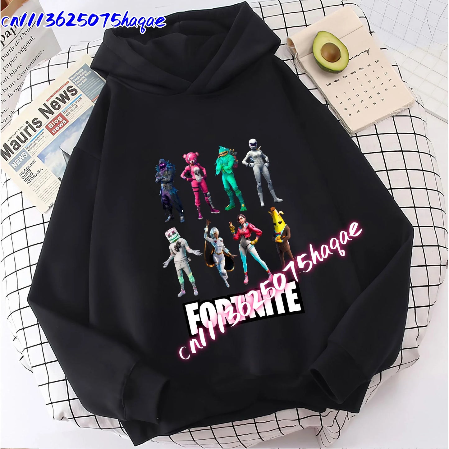 New Fortnites Kids Sweatshirts Cartoon Game Character Printed Hoodie Autumn Casuals Children Tops Winter Baby Boys Clothing