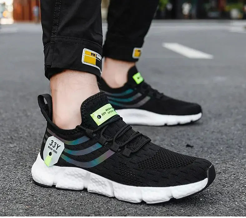 Zapatillas deportivas para hombre de primavera y otoño, transpirables, informales, para running, ligeras para caminar, calzado de pareja, zapatos Spirit para hombre y mujer