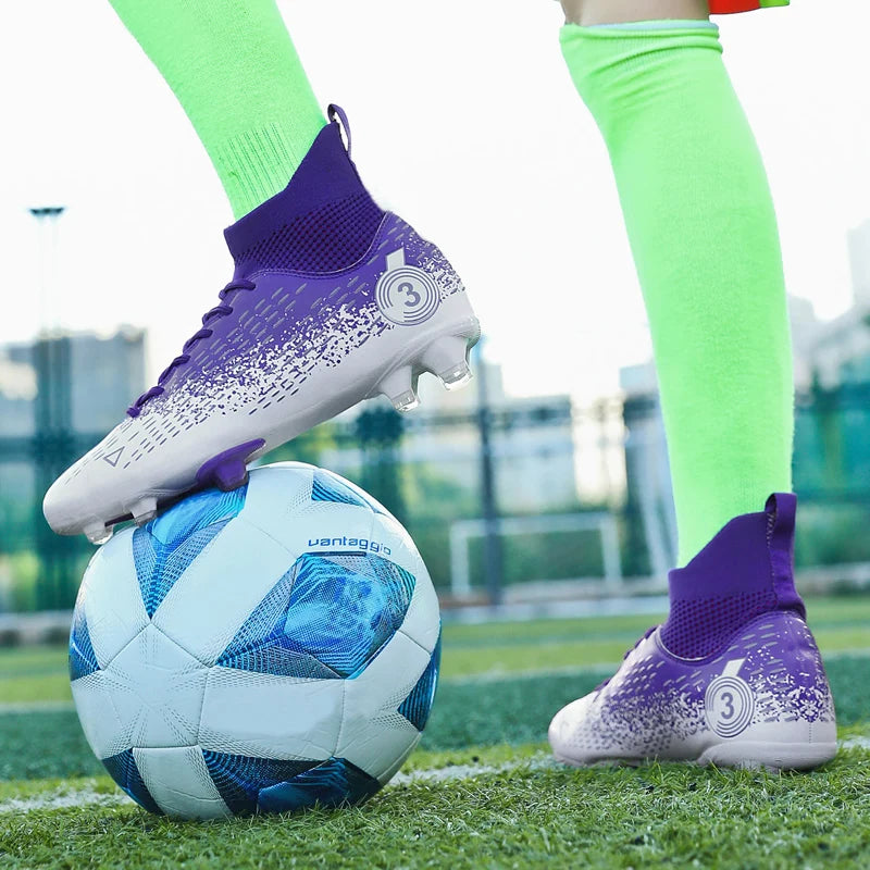 31–45-es méretű férfi focicipők, női focicipők, gyermek focicipők, edzőcipők, tizenévesek számára készült, lélegző sportcipők