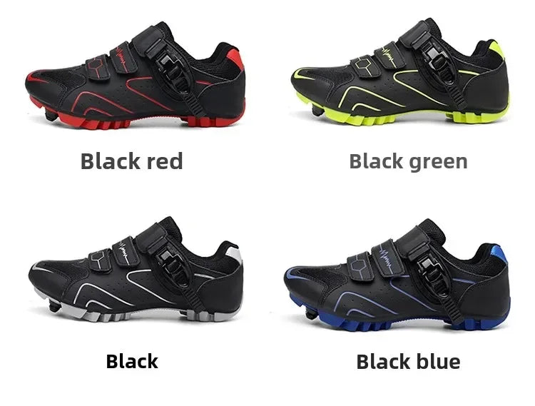 Unisex fietsschoenen met harde zool – 4-seizoenen racefietsschoenen met klikpedalen voor MTB en buitensporten