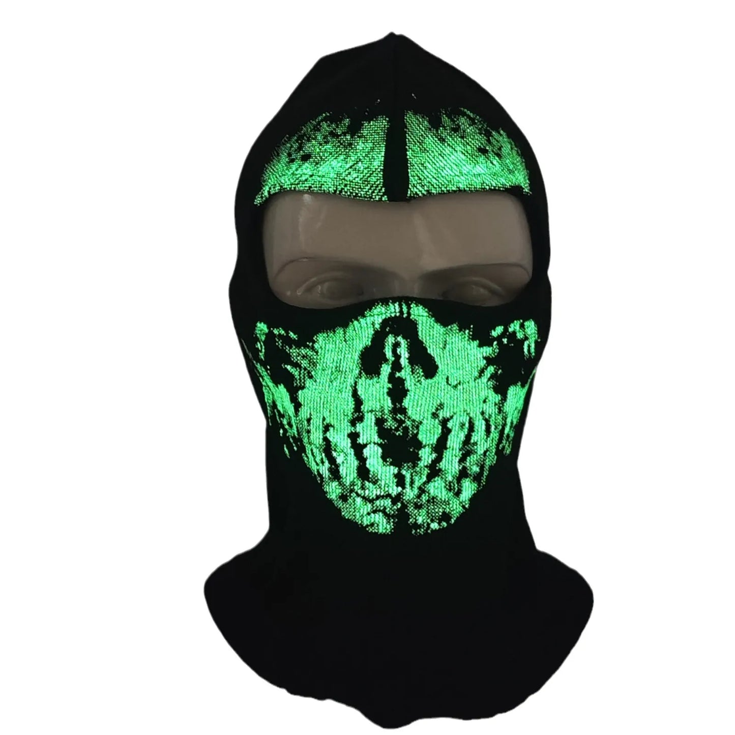 Night light cycling mask; Call of Duty Skull Mask; CS Headset; Deadpool Merchandise Warm Mask; Halloween Fun