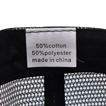 Baseballkasket til voksne Netkasket Lavt buet skygge Hat Unisex Sommerhat Åndbar hat med skygge Forår/efterår-kasket Hiphop-kasket med tæt pasform