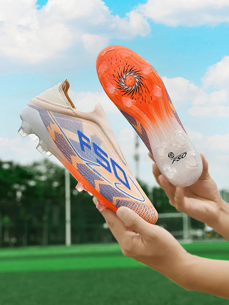 Chaussures de football pour homme New Society Grass Tenis - Chaussures de sport d'extérieur ultralégères et respirantes pour adulte - Chaussures de football pour homme - Baskets de football