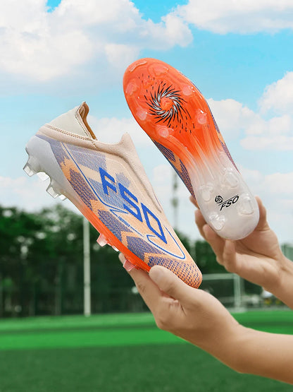 Chaussures de football pour homme New Society Grass Tenis - Chaussures de sport d'extérieur ultralégères et respirantes pour adulte - Chaussures de football pour homme - Baskets de football