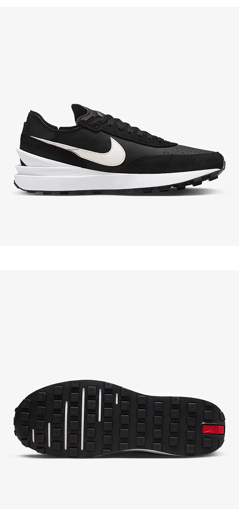 Chaussures de course Nike Genuine Waffle One pour homme, rembourrées et respirantes DX9428-001