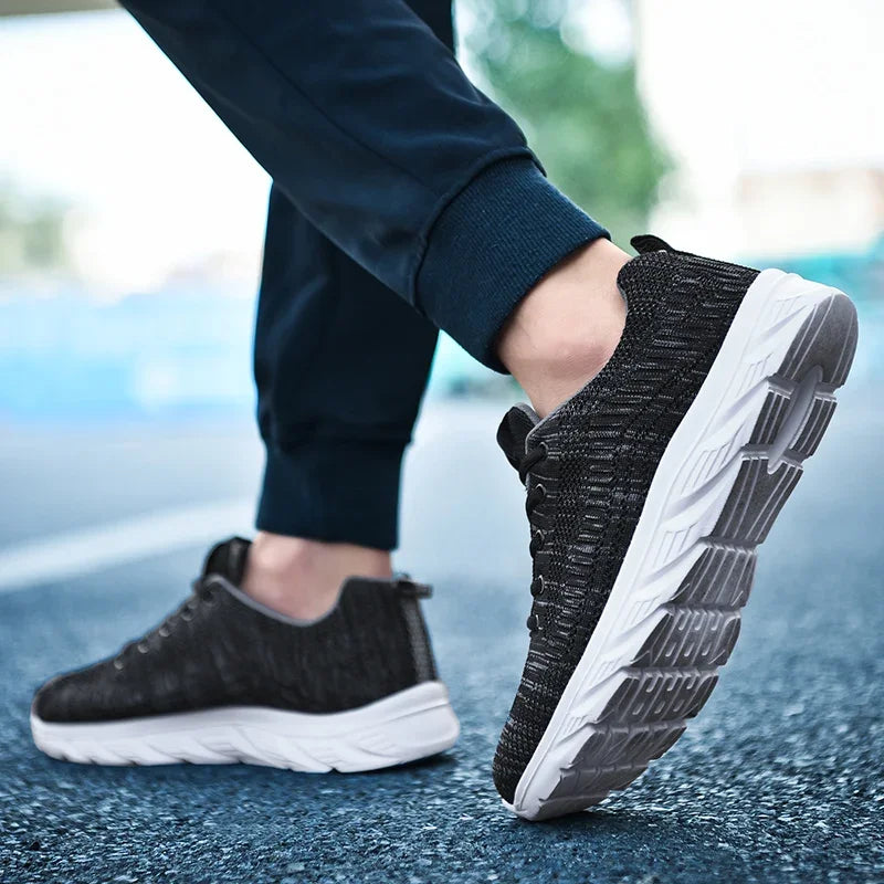 Running Shoes Men Sneakers Fashion Lightweight Trainers Breathable Walking Shoes Comfortable Athletic Sport Shoes for Men