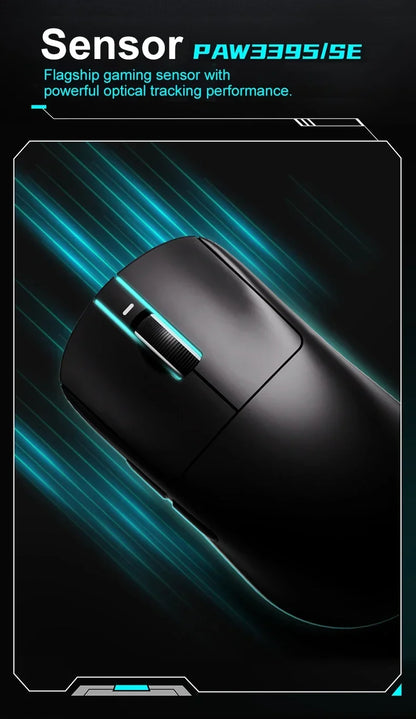 VXE Dragonfly R1 Pro MAX 2.4G Wireless Gaming Mouse PAW3395 26000DPI 3-mode Connection with Low Latency Wired Gaming Mouse