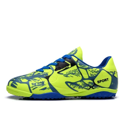 New Men Kids Soccer Shoes Non-Slip Grass Football Boots Boys Cleats Adult Professional Ultralight Training Shoes Drop Shipping