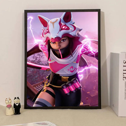 Game F-Fortnite Überraschungsposter als Wohndekoration, Wandbild für Arbeitszimmer und Wohnzimmer