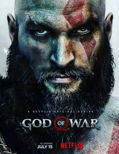 God Of War Ragnarok 5D DIY Diamond Painting Kit Greek Mythology Kratos Art Mosaic Cross Stitch Handcraft Home Room Decor Gift