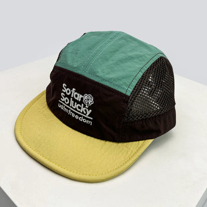 Unisex Flat Eave Embroidered Letters Baseball Hats Breathable Korean Sunshade Quick Drying Peaked Caps Niche Versatile ins