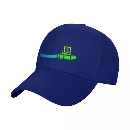 Geometry Dash Baseball Cap Anime Visor Vintage Sun Hat Women's Hats For The Sun Men's