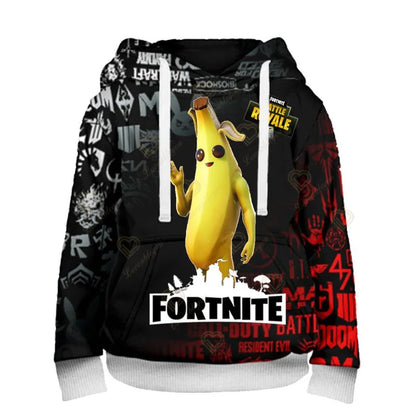Fortnite Fans Hoodie 3D Battle Royale Print Cosplay Victory Printed Hoodies Men Women Children Hooded Streetwear Sweatshirts