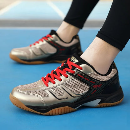 Nové profesionální badmintonové tenisky 2025, pánská tenisová obuv, prodyšná protiskluzová volejbalová sportovní obuv pro muže i ženy