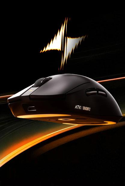 ATK Dragonfly A9 Ultra Wireless Gaming Mouse PAW3950 Ultra Lightweight Tri-mode Ergonomic E-sports Gamer FPS Mice A9 SE Plus