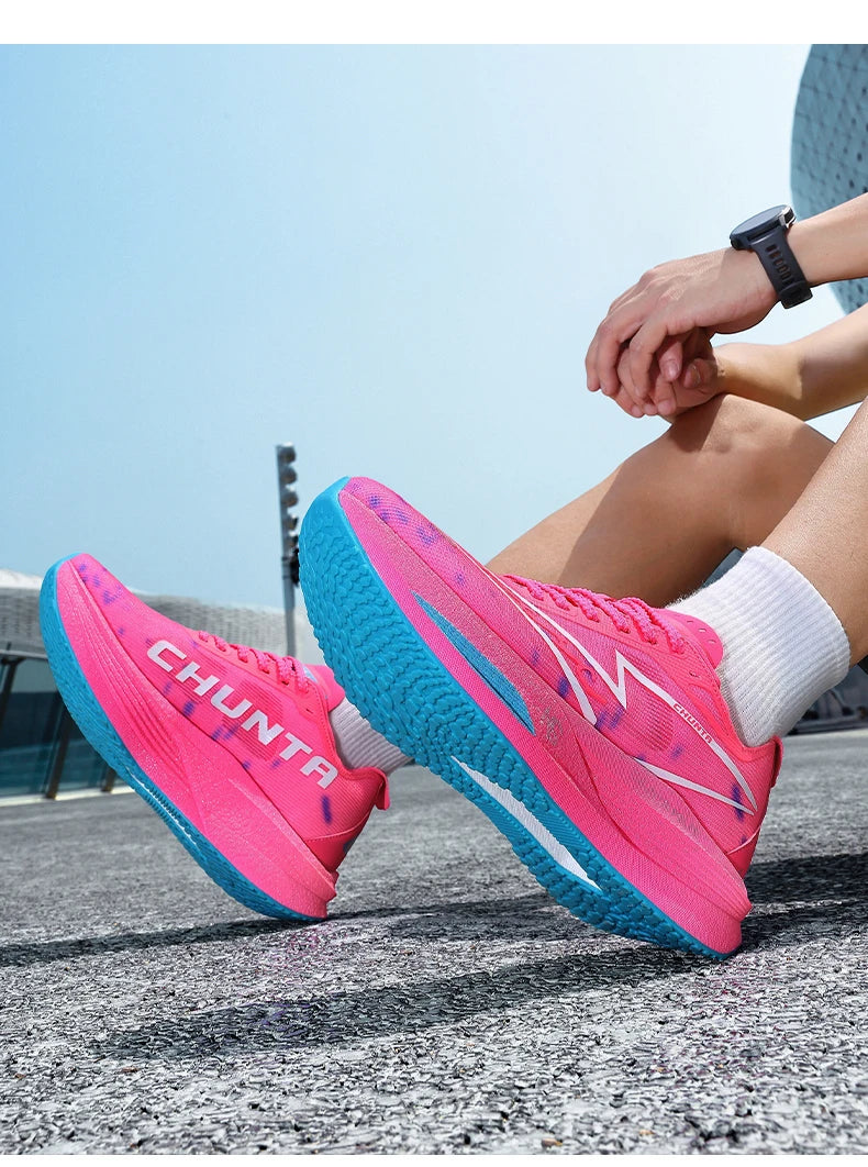 Running Shoes Carbon Plate Marathon Speciality Men Sports Breathable Lightweight Women's Comfortable Leisure Sneakers