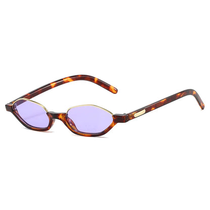 Dámské malé sluneční brýle Half Frame Designer ve stylu „cat eye“ s ochranou UV400 – značka