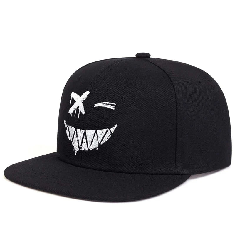 Czapki męskie w stylu hip-hopowym – spersonalizowane czapki z daszkiem z haftem, regulowane czapki typu snapback z bawełny, czapki przeciwsłoneczne na wiosnę i lato, czapki rekreacyjne