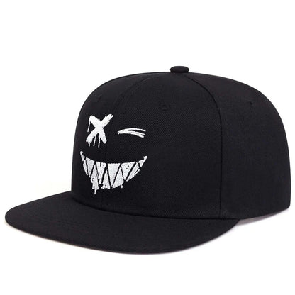 Czapki męskie w stylu hip-hopowym – spersonalizowane czapki z daszkiem z haftem, regulowane czapki typu snapback z bawełny, czapki przeciwsłoneczne na wiosnę i lato, czapki rekreacyjne