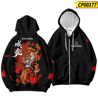 3D Print Chinese New Year Clothes Men Hoodies Kids Fashion Dragon Graphic Swearshirts Cool Streetwear Hooded Hoody Clothing Top
