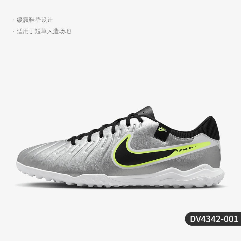 Chaussures de football Nike d'automne pour homme, résistantes à l'usure, pour terrain synthétique, modèle DV4342-001
